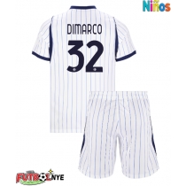 Camiseta Inter Milan Federico Dimarco #32 Visitante Equipación para niños 2026-27 manga corta (+ pantalones cortos)